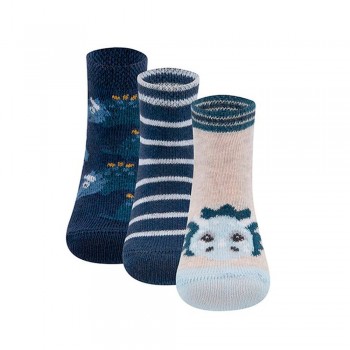 Παιδικές μπλε κάλτσες 205252-001 Ewer's 3τμχ 